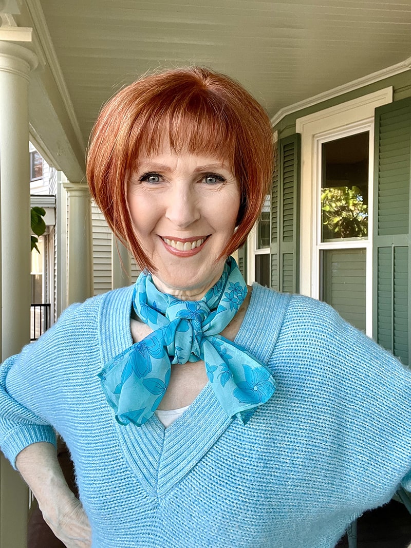 Ginger Scarf Blue